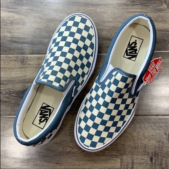 VANS CLASSIC SLIP-ON CHECKERBOARD Blmigtrw men’s - Picture 4 of 16